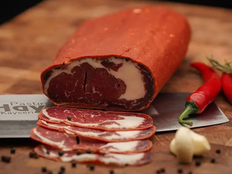 Özel Hediyelik Kutulu Tütünlük Pastırma